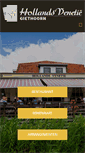 Mobile Screenshot of hollands-venetie.nl