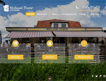 Tablet Screenshot of hollands-venetie.nl